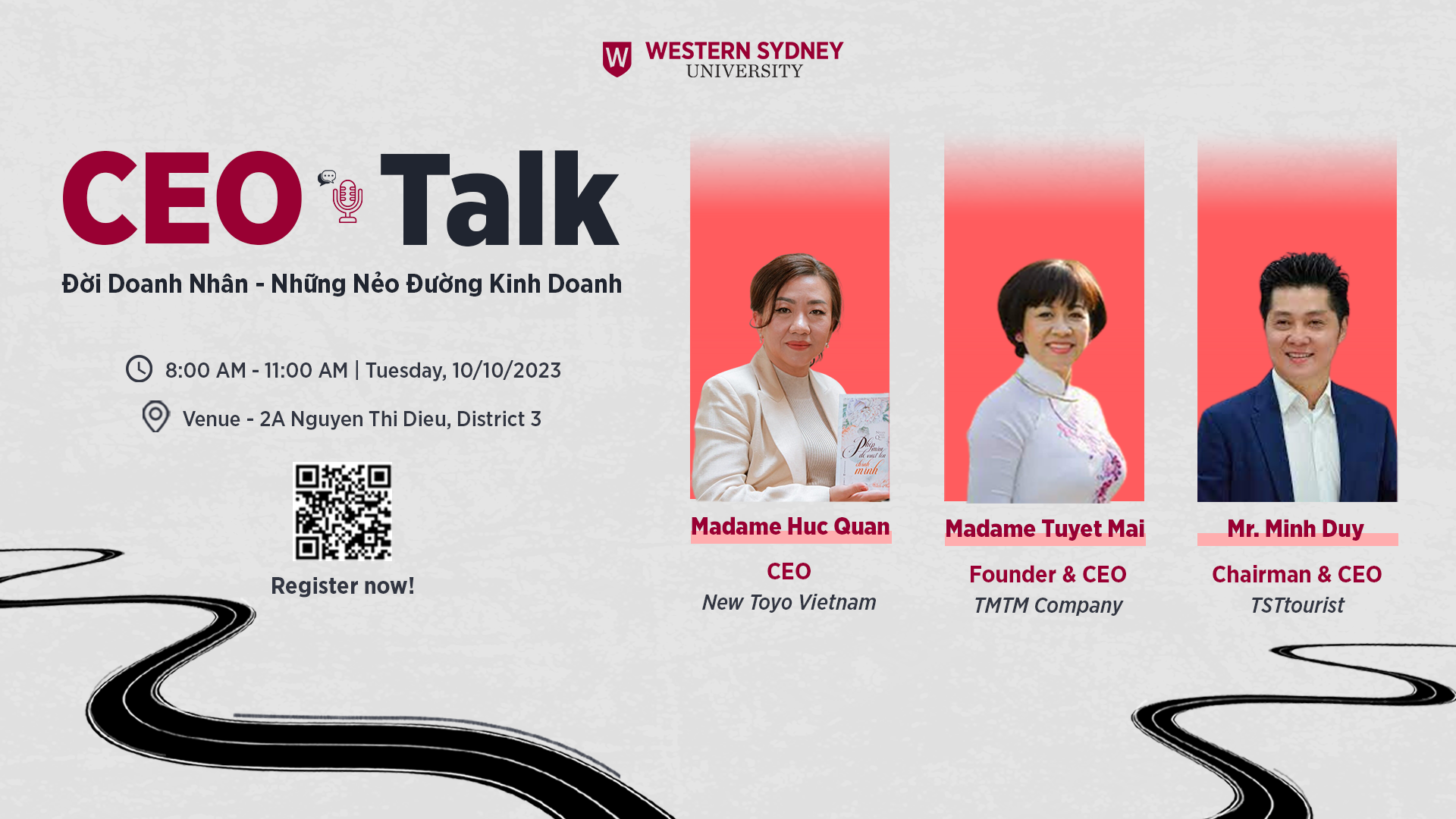 CEO Talkshow: “Đời doanh nhân – Những nẻo đường kinh doanh”